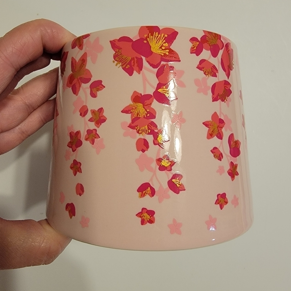 NWT Starbucks 2024 Limited Edition LATAM Cherry Blossom Ceramic Mug - Picture 3 of 6